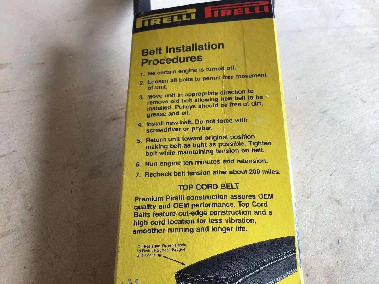 Pirelli Fan Belt/V Belt - 5461