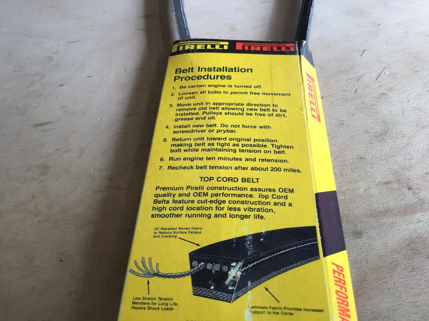 Pirelli Fan Belt/V Belt - 5465