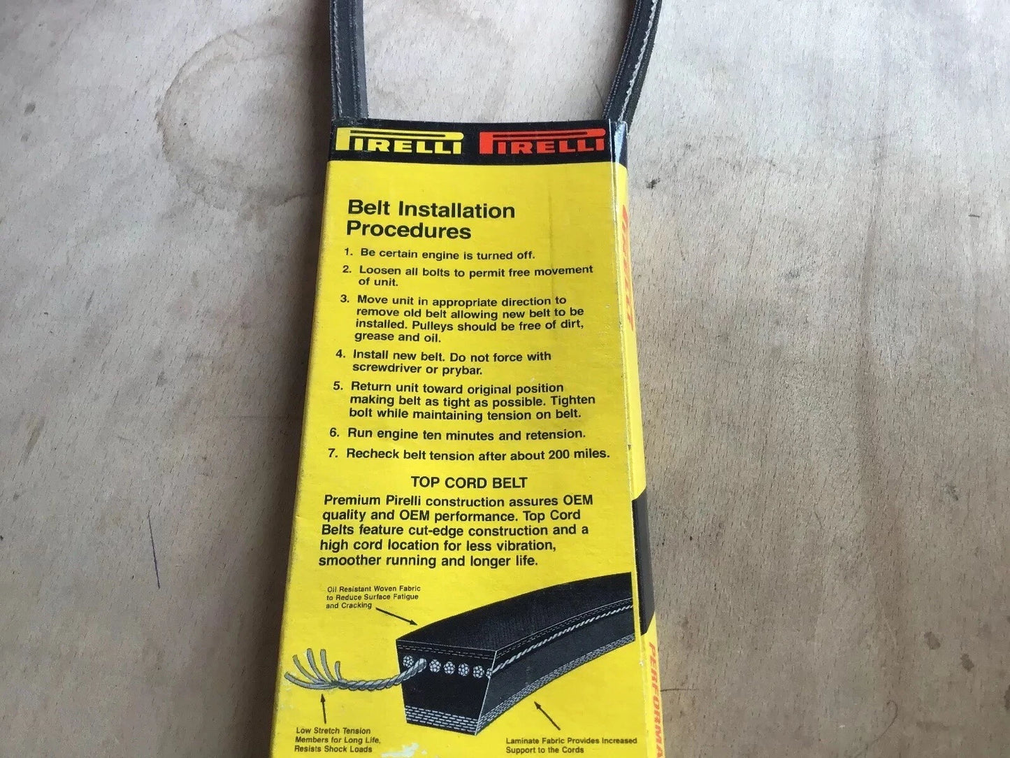 Pirelli Fan Belt/V Belt - 5476