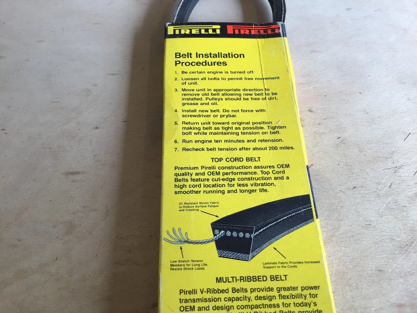 Pirelli Fan Belt/V Belt - 5334