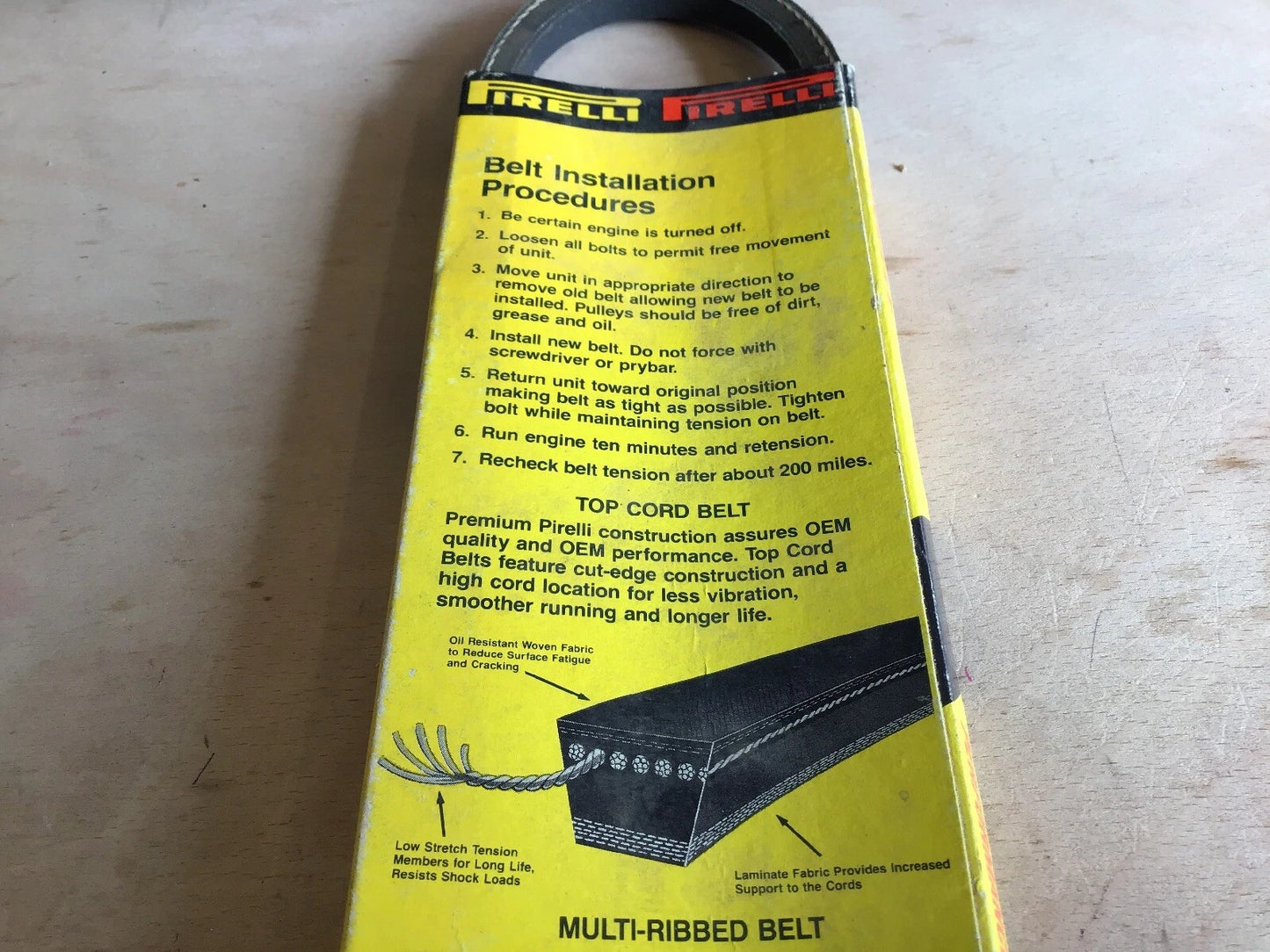 Pirelli Fan Belt/V Belt - 5356