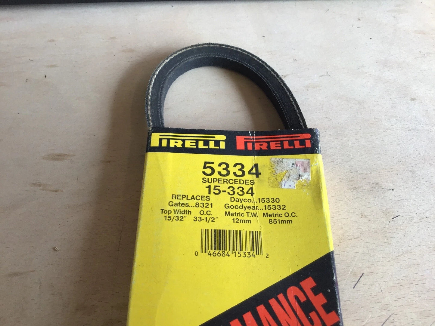 Pirelli Fan Belt/V Belt - 5334