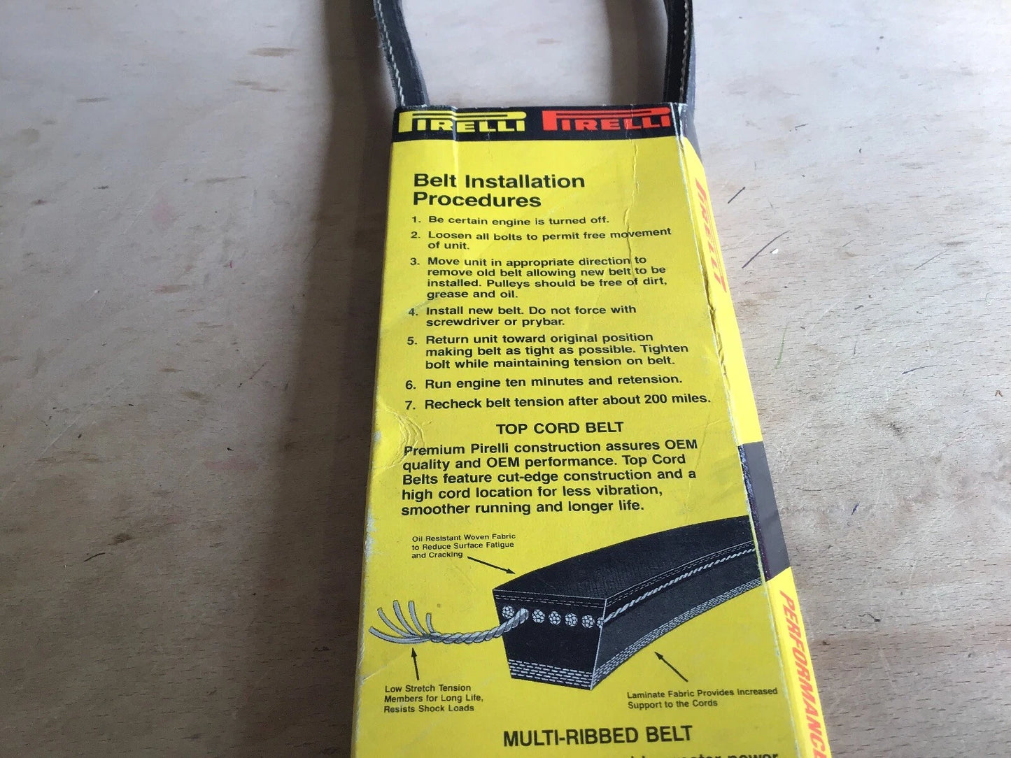 Pirelli Fan Belt/V Belt - 5443