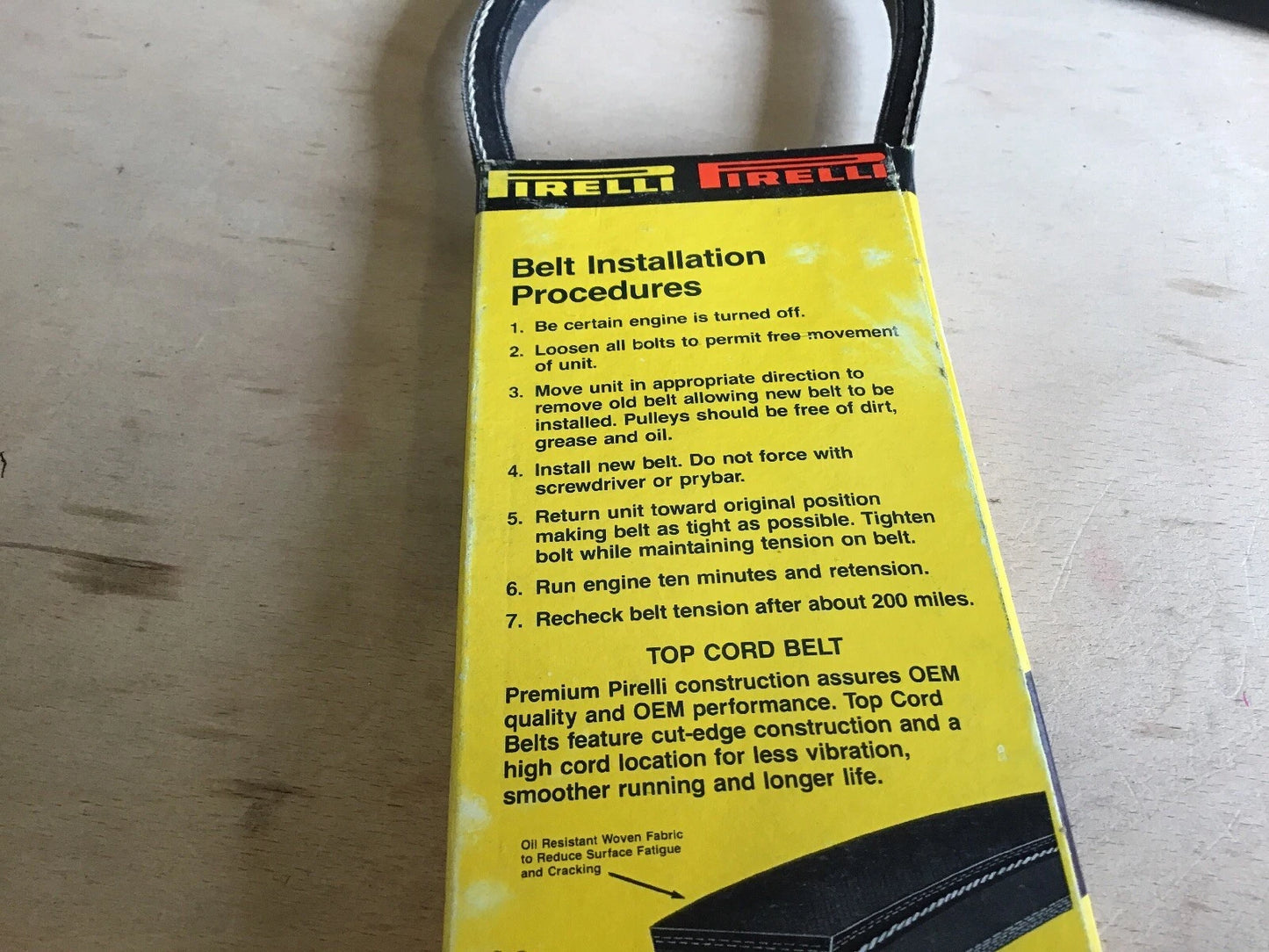 Pirelli Fan Belt/V Belt - 5456