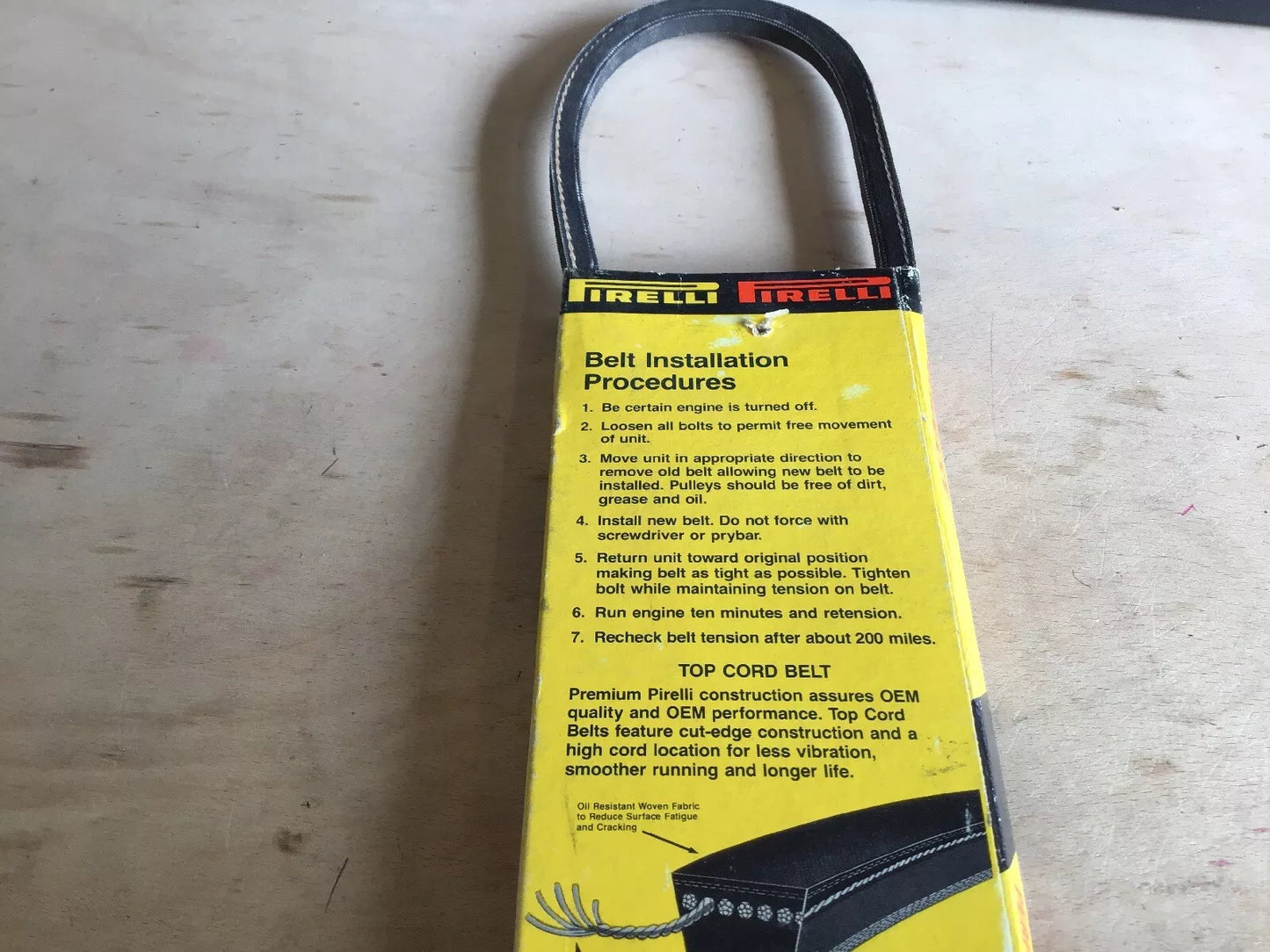 Pirelli Fan Belt/V Belt - 3440