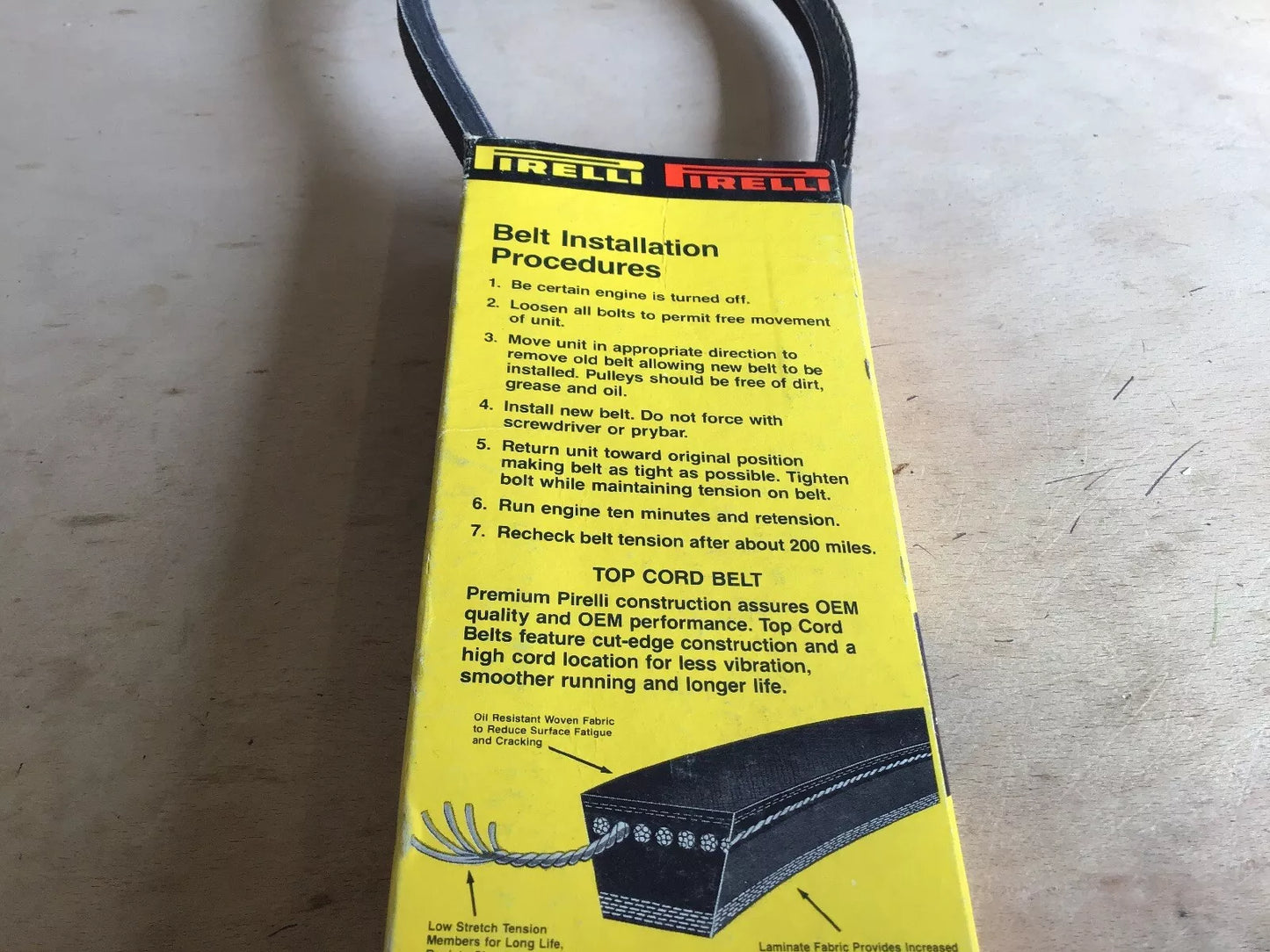 Pirelli Fan Belt/V Belt - 5470