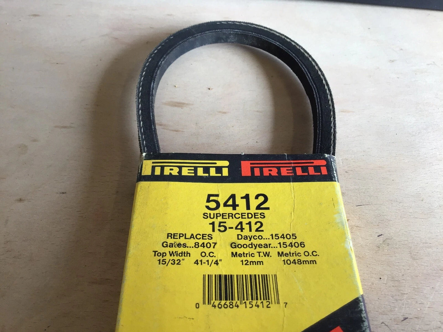 Pirelli Fan Belt/V Belt - 5412
