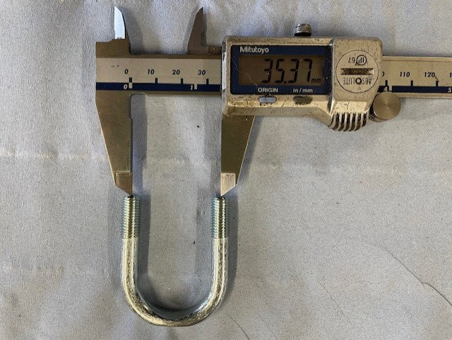 Universal Joint U-Bolt Kit  Chevrolet Camaro 67-93 Corvette 53-96 260-0121