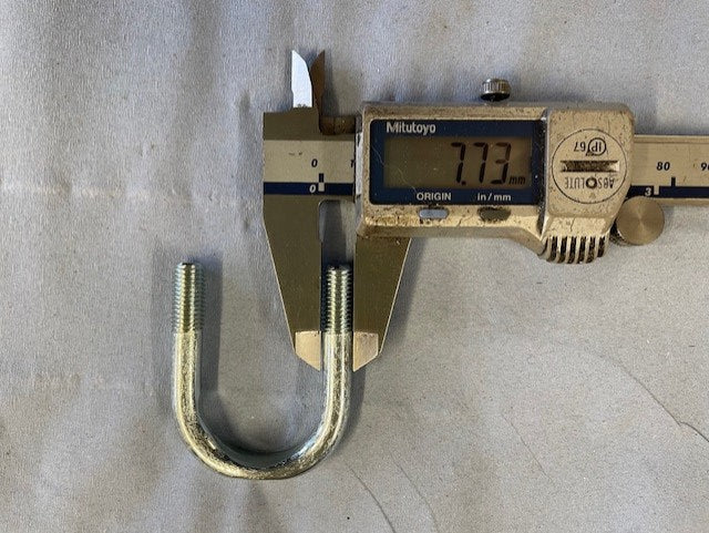 Universal Joint U-Bolt Kit  Chevrolet Camaro 67-93 Corvette 53-96 260-0121