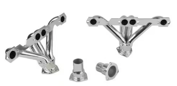 Exhaust Headers (SBC, Ceramic Coating) - Belcher Engineering