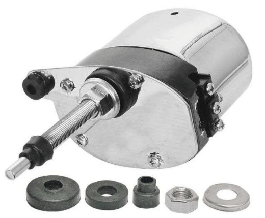 Electric Wiper Motor (12V) Set A17508E12 A-17508-SS Ford Model A
