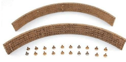 Woven Brake Lining Set - Belcher Engineering