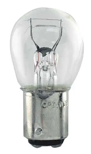 Bulb&nbsp; V13465H Double contact, 21-3 candle power 12 volt for Ford Model T 1909 to 1927,&nbsp; Ford Model A 1928 to 1931, Ford Model B 1932 to 1934, Ford Early V8 1932 to 1948 and Ford Pick Up 1932 to 1947.&nbsp;